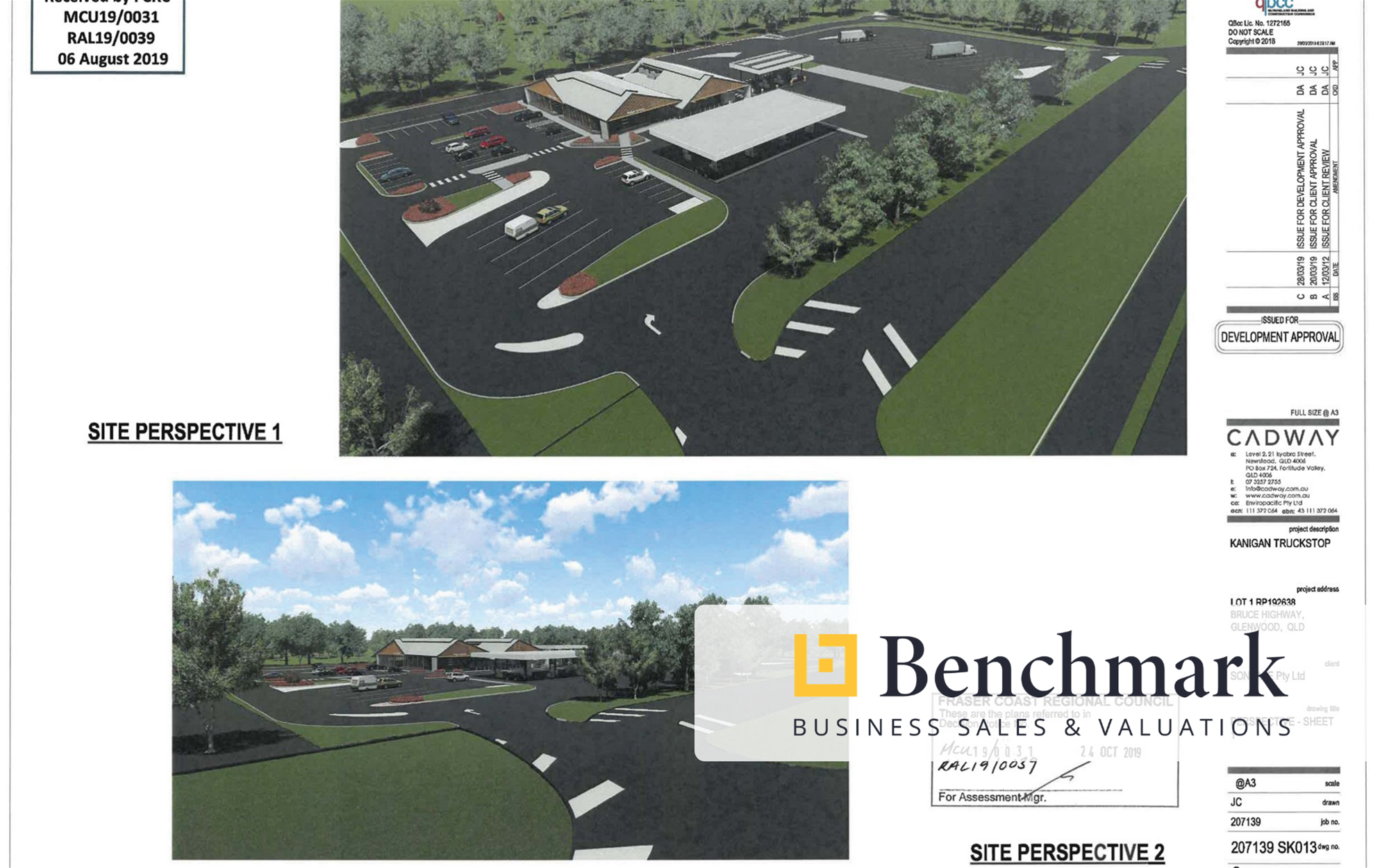 Strategic development land with DA Approved Service Station Site